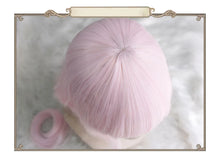 Load image into Gallery viewer, UWOWO Vanilla Cosplay Wig 80cm Long Twin-tail Light Pink Chocolaa/Vanillaa Long Wig Heat Resistant Halloween
