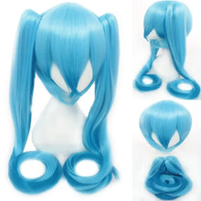 Load image into Gallery viewer, Cosplay Wig Long Heat Resistant Synthetic Hair Clip Ponytails Wigs
