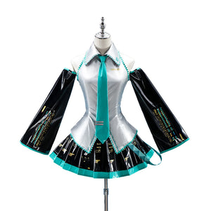 IN STOCK Mikuu Cosplay Costume DokiDoki-R Mikku Cosplay Women Cute Short Dress Costume Mikuu Cosplay Halloween