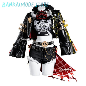 Game Zenless Zone Zero Lucy Cosplay Costume Goth Lolita Dress Wig Mask Helmet Uniform ZZZ Role-playing Anime Party Suit XS-2XL