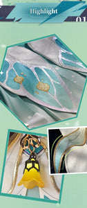 IN STOCK Firefly Cosplay Costume Game Honkai: Star Rail DokiDoki-SR HSR Female Cute Costume Outlet Firefly Cosplay Wig Halloween