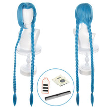 Load image into Gallery viewer, HOLOUN LOL Game Jinx Cosplay Costume Wig Loli Outfit Halloween Christmas Gift Cos Convention
