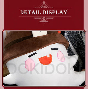 IN STOCK Hutao Cosplay Game Genshin Impact Cosplay【Size S-XXL】DokiDoki-SR HuTao Costume Metal Accessories Halloween Plus Size