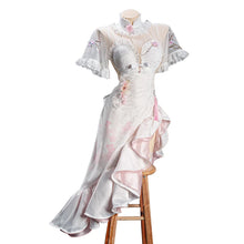 Load image into Gallery viewer, IN STOCK UWOWO Dorothy Cosplay Game NIKKEe Dorothy Feast on Peachland Chinese Style Dress Cosplay Costume Halloween Costume
