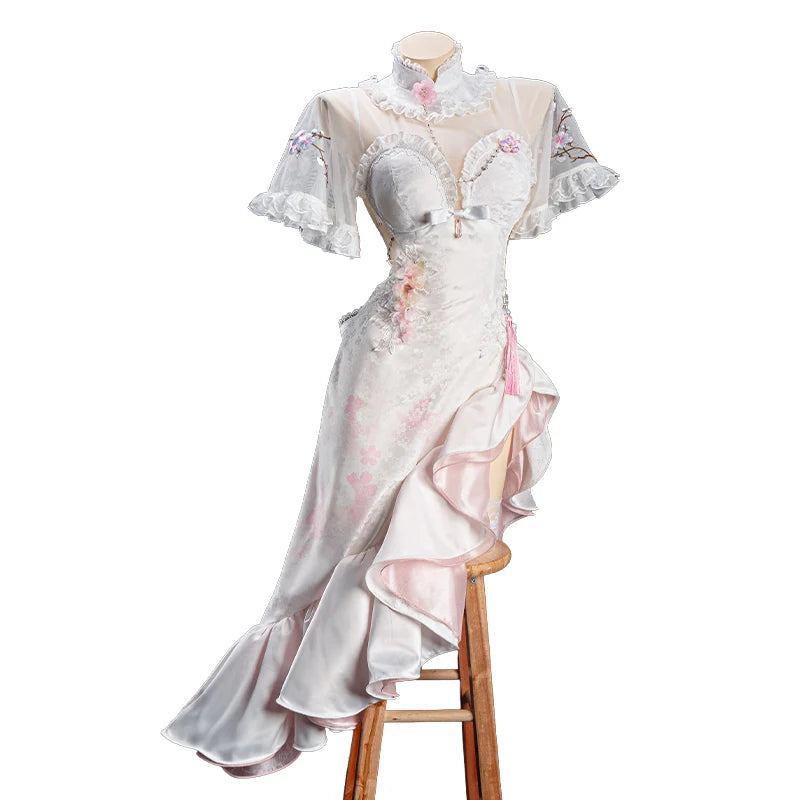 IN STOCK UWOWO Dorothy Cosplay Game NIKKEe Dorothy Feast on Peachland Chinese Style Dress Cosplay Costume Halloween Costume