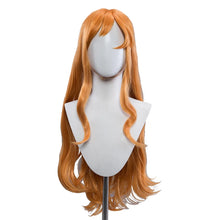 Load image into Gallery viewer, UWOWO Fanart Namii Chinese Dress Cheongsam Cosplay Wig Long Yellow Gold Hair 100cm Wig
