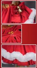 Load image into Gallery viewer, IN STOCK UWOWO Mikku Cosplay Christmas Outfit 2023 Cosplay Costume Red Dress Cute Role Play
