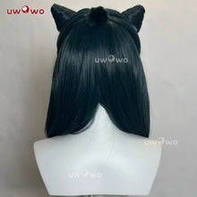 Load image into Gallery viewer, UWOWO Maomao Wig Anime The Apothecaryy Diaries Maomao Frog Green Hanfu Style Hunt Cosplay Wig Long Dark Green Wig New suit
