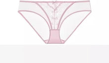 Load image into Gallery viewer, Designer Pure Desire Lingerie French Embroidered Lace Set Minimizing Full Bust Luxury Noir Niche Wedding Gift Unlined Bra Panty
