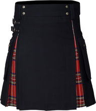 Load image into Gallery viewer, CLOUD KILT &quot; Kilt for Men, Utility Kilt, 100% Cotton Jeans Hybrid Kilt, Modern Box Pleated Tartan Traditional Men&#39;s Kilt
