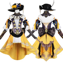 Load image into Gallery viewer, Genshin Impact Navia Cosplay Costume  Full Set With Hat Cosplay for Women Dress Uniform Halloween Outfit Uniform Navia Cosplay

