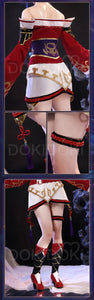 IN STOCK Ahrii Cosplay Costume Game Cosplay【Size XS-2XL】DokiDoki-R Cosplay Costume Ahrii Tails Shoes Plus Size Ahrii Cosplay