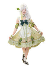 Load image into Gallery viewer, In Stock UWOWO Nahida Cosplay Maid Dress Game Genshin Impact Fanart: Cosplay Costume Maid Ver. Nahida Halloween Cosplay Outfits
