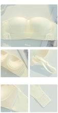 Load image into Gallery viewer, Big Breasts Underwear Sexy Lingerie S-Xl Plus Size Front Buckle Seamless One-piece Bra Cup Invisible Strapless Bra For Women
