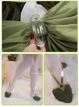 Load image into Gallery viewer, IN STOCK UWOWO Nahida Cosplay Genshin Impact Cosplay Fanart Nahida Cute Maid Cosplay Maid Dress Ice-green Halloween Outfit
