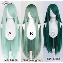 Load image into Gallery viewer, 73 Colors 100cm Long Straight Cosplay Wig Anime Compatible Universal Omopinenet Heat Resistant Synthetic Hair Wigs + Wig Cap
