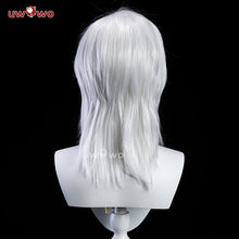 Load image into Gallery viewer, UWOWO Nierr Reincarnationn 10H YoRHa Sentinel Savior  Cosplay Wig White Short 35CM Wig
