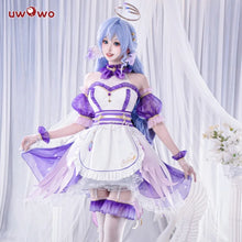 Load image into Gallery viewer, LAST BATCH UWOWO Robin Cosplay Game Honkai Star Rail Robin Maid Cosplay Costume With Wings Headpiece Halloween Role Play Outfits
