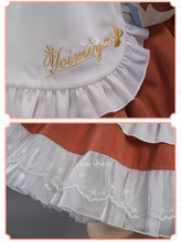 Load image into Gallery viewer, IN STOCK UWOWO Yoimiya Cosplay Maid Costume S-3XL Genshin Impact Fanart Cosplay Yoimiya Cosplay Yoimiya Maid Dress Halloween Cos
