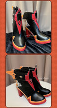 Load image into Gallery viewer, UWOWO Mavuika Shoes Game Genshin Impact Mavuika “Pyro Archon” Cosplay Shoes High Heel Size 35-45
