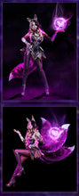 Load image into Gallery viewer, IN STOCK UWOWO League of Legend Cosplay Ahri Costume LOL Coven Ahri Costume with Ears Halloween Costume Ahri Witch Women Dress
