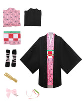 Load image into Gallery viewer, Halloween costume new anime demon killer cosplay Tanjiro Nezuko cosplay children Shinobu costume Japanese anime Halloween costum
