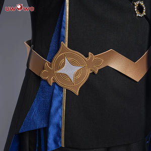 In Stock UWOWO Aether Cosplay Exclusive Genshin Impact Cosplay Abyss Prince Aether Costume Traveler Aether&Lumine Halloween