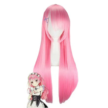 Load image into Gallery viewer, Anime Ram Rem Lolita Meid Cosplay Re Leven In Een Andere Wereld dan Nul Kostuums Vrouwen Loli Jurk Halloween Feestpak
