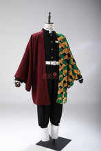 Load image into Gallery viewer, SBluuCosplay Tomiokaa Giyuu Cosplay Costume Haori Embroidery SR Quality TR Material
