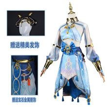 Load image into Gallery viewer, 【Wetrose】 In Stock Genshin Impact Nilou Niirou Cosplay Costume Sumeru Full Set Game Demon Girl Party Halloween
