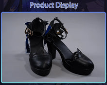 Load image into Gallery viewer, UWOWO Genshin Impact Keqing Cosplay Shoes New Skin Uniform Lantern Rite Outfit Ke Qing Formal Dress Game Halloween High-Heels
