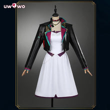 Load image into Gallery viewer, IN STOCK UWOWO Jinx Cosplay Collab Series: Game LOL Arcane S2 Powder Jinx Cosplay Costume AU Party Dance Dress Halloween costume
