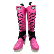 Load image into Gallery viewer, Anime Draculauraa Cosplay Boots Shoes Vampiree Spiderwebb Cape Berett Gothicc Dress Cosplay Shoes Boots
