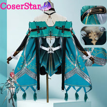 Load image into Gallery viewer, CoserStar-R Game Wuthering Waves WuWa Ciaccona Cosplay Costume Outfit Dress Carnival Halloween Party Role Play Wig Shoes
