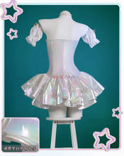 Load image into Gallery viewer, KAngel Cosplay Costume NEEDY GIRL OVERDOSE Fantasy Anniversary Colorful Dress Overload Lolita Outfit Laser Skirts Ribbon Wig
