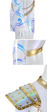 Load image into Gallery viewer, UWOWO Zoey Cosplay Collab Series: Kpop Huntrix Zoey White Holographic Performance Cosplay Costume XS-3XL Halloween Costume
