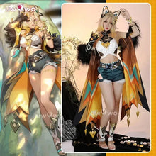 Load image into Gallery viewer, UWOWO Xilonen Cosplay Collab Series:Game Genshin Impact Xilonen Cosplay Costume With Tail and Ears New Outfit Halloween Costume
