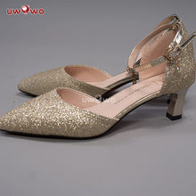 Load image into Gallery viewer, LAST BATCH UWOWO Genshin Impact Fanart: Lumine Bunny Suit Canon Outfit Cosplay Shoes Traveler Lumine Shoes
