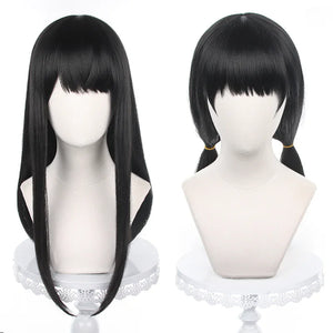 IN STOCK UWOWO Anime Cosplay Cosplay Wig Mitakaa Asaa Wig Long Black Hair