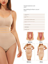 Load image into Gallery viewer, Sling One-Piece Corset Arm Lifting Belly Contracting Belly Breasted Open Postpartum Waist Shaping Shaping Corset Briefs
