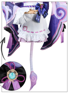 Genshin Impact Yumemizuki Mizuki Cosplay Costume Wig Anime Chinese Halloween Costumes for Women Game Uniform