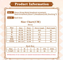 Load image into Gallery viewer, LAST BATCH UWOWO Exclusive Navia Cosplay Genshin Impact Fanart Navia Maid Cosplay Costume with Bow Maid Dress Halloween Costumes
