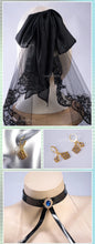 Load image into Gallery viewer, IN STOCK UWOWO CC Cosplay Game Codee Geasss: C.C. CC Black Gown Cosplay Costume Party Dress Halloween Costume
