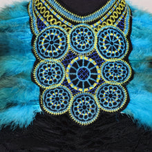 Load image into Gallery viewer, Cosplay Costume Additions Featuring, Gothic Faux Feather-For Carnivals, Party Costume, And Runway Shows

