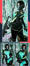Load image into Gallery viewer, IN STOCK UWOWO Game Valorantt Viper Cosplay Costume with Face Mask Accessories Women Bodysuit Jumpsuit Halloween Costumes Suit
