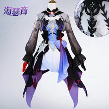 Load image into Gallery viewer, Game Helektra Cosplay Costume Honkai: Star Rail Clothes Uniform Hysilens Wig Shoes Full Set Women Halloween Comic Con Suit
