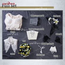 Load image into Gallery viewer, LAST BATCH UWOWO Game Nierr: Automataa 2BB Catgirll Namjatownn Collab White Cosplay Costume Maid Dress Halloween Costume
