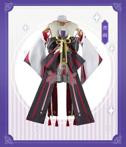 Game Impact Cosplay Yae Miko Cosplay Costumes Yae Miko Cosplay Wig Uniform Anime Chinese Style Halloween Costumes for Women