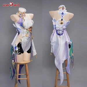 In Stock UWOWO Honkai Impact 3: Elysia Cosplay Costume Herrscher of Human Ego Female Game Cosplay Halloween Costume With Wings