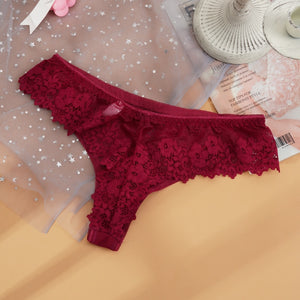 G-String Women&#39;s Panties Seamless Perspective Underwear Women See-Through Thong Underpants Girls Intimates Lingerie M-XXL